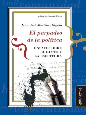 cover image of El parpadeo de la política